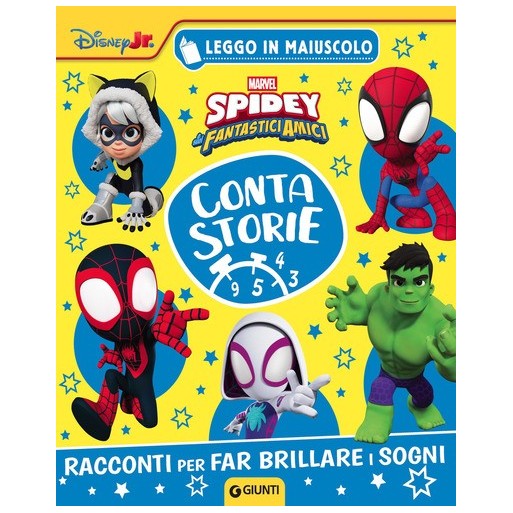 Spidey Contastorie. Racconti per far brillare i sogni. Leggo in maiuscolo | Cloclorinda.it