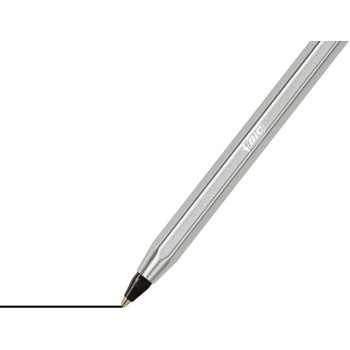 Bic Penna Sfera Con Cappuccio Cristal Re'New 1Mm Nero | Cloclorinda.it