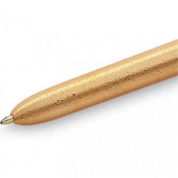 PENNA SFERA 4 COLOURS MEDIUM CHAMPAGNE GOLD BIC | Cloclorinda.it