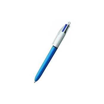 Penna Bic 4 Colori - Blu Classic | Cloclorinda.it