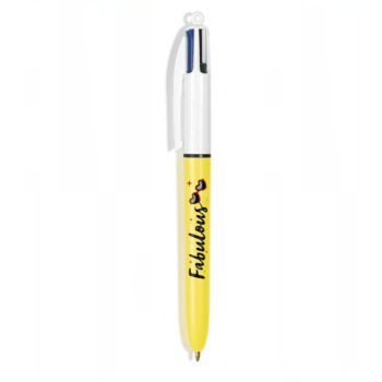 Penna Bic 4 Colori - Fabulous | Cloclorinda.it