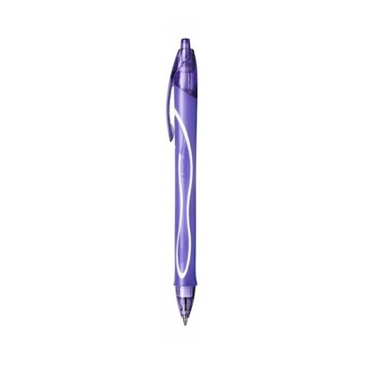 PENNA BIC GELOCITY QUICK-DRY MM.0,7 SCATTO COLORE VIOLETTO | Cloclorinda.it
