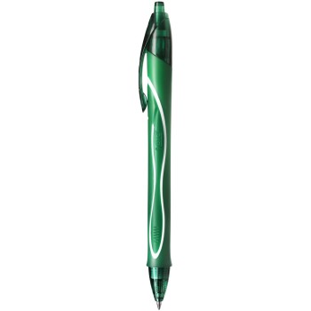 PENNA BIC GELOCITY QUICK-DRY MM.0,7 SCATTO COLORE VERDE SCURO | Cloclorinda.it