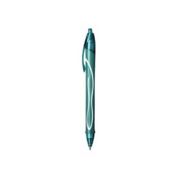 PENNA BIC GELOCITY QUICK-DRY MM.0,7 SCATTO COLORE VERDE ACQUA | Cloclorinda.it