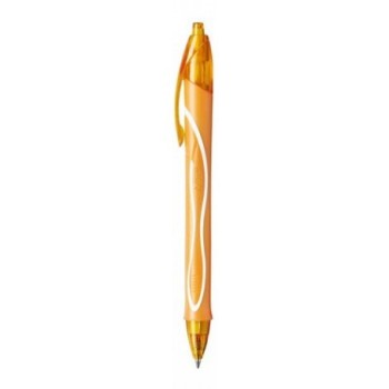 PENNA BIC GELOCITY QUICK-DRY MM.0,7 SCATTO COLORE ARANCIO | Cloclorinda.it