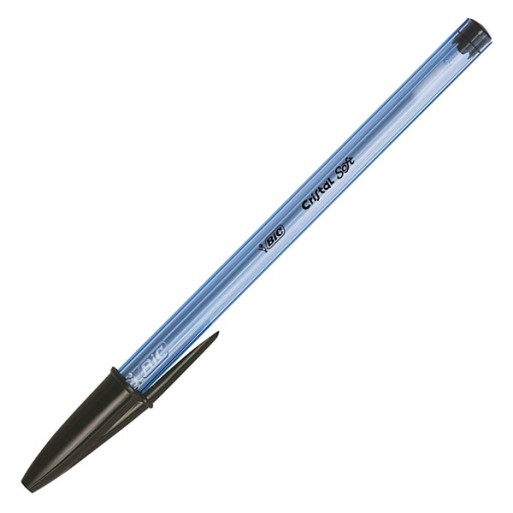 Penna Bic Cristal Soft Nero | Cloclorinda.it