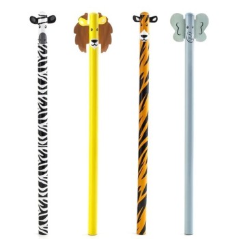 Set 4 Matite Safari Kikkerland | Cloclorinda.it