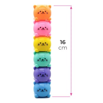 Set 6 Mini Evidenziatori Componibili – Color X You | Cloclorinda.it