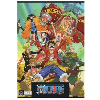 Quaderno scuola A4 100gr ONE PIECE | Cloclorinda.it