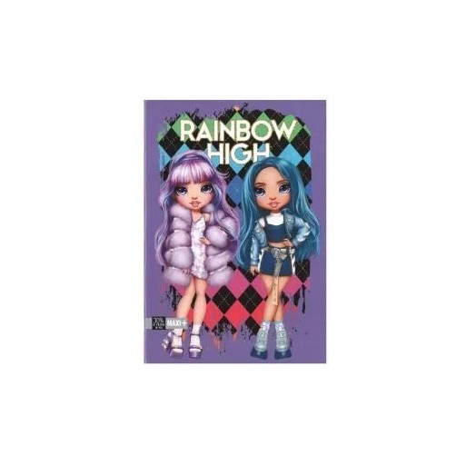 Quaderno scuola A4 100gr RAINBOW HIGH | Cloclorinda.it