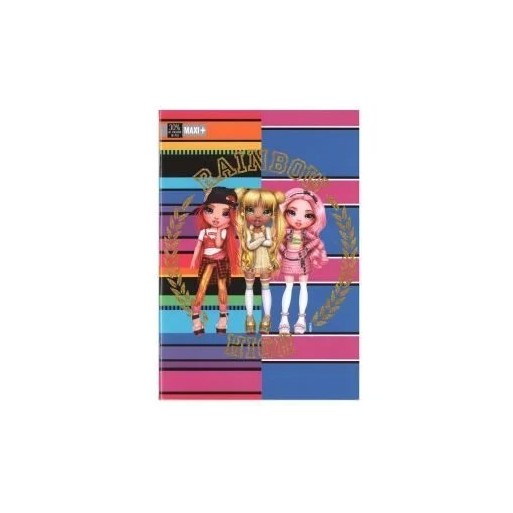 Quaderno scuola A4 100gr RAINBOW HIGH | Cloclorinda.it