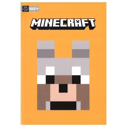 Quaderno scuola A4 100gr MINECRAFT PIXEL | Cloclorinda.it