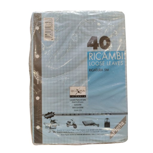 RICAMBI A5 5M PIGNA AZZURRI | Cloclorinda.it