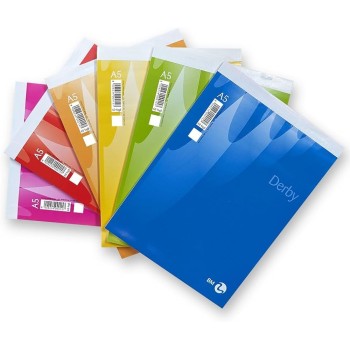 Block Notes Derby A5 – Quadretti 1 RIGO | Cloclorinda.it