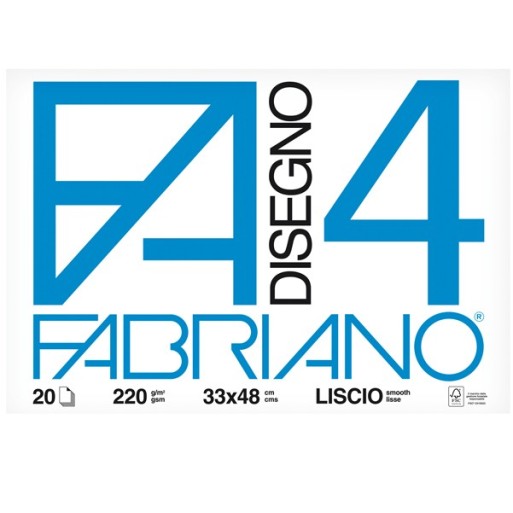Album F4 - 33x48cm - liscio - Fabriano | Cloclorinda.it