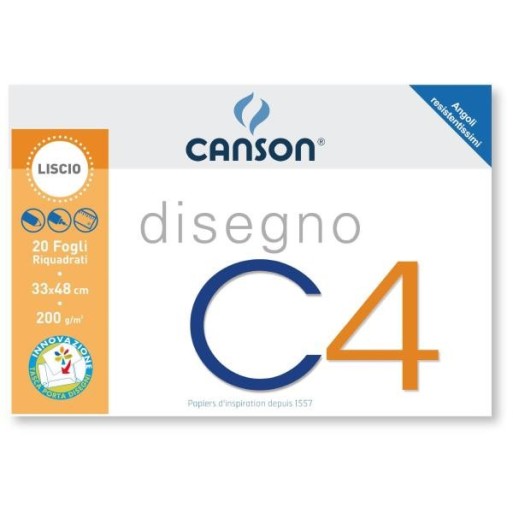 Album C4 - 33x48 - Riquadrato - Canson | Cloclorinda.it