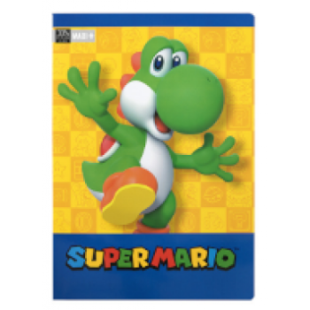 Quaderno scuola A4 100gr Super Mario | Cloclorinda.it