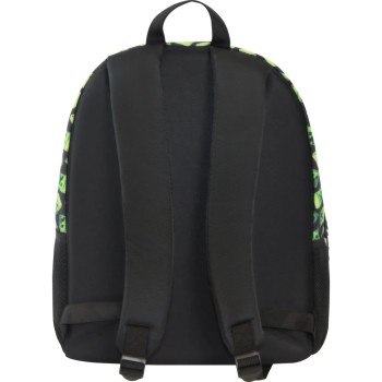 Zaino Organizzato Minecraft Nero/Verde | Cloclorinda.it
