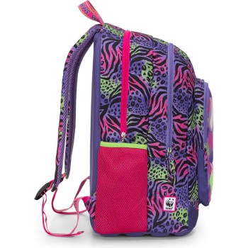 Zaino Organizzato Wwf Viola | Cloclorinda.it