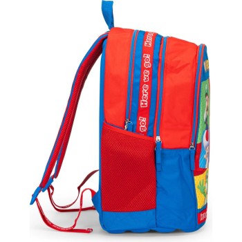 Zaino Organizzato Super Mario Rosso/Blu | Cloclorinda.it