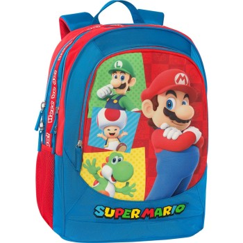 Zaino Trolley Staccabile Super Mario Rosso/Blu | Cloclorinda.it