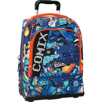 Zaino Trolley Premium COMIX Bright Blu | Cloclorinda.it