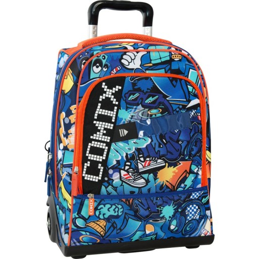 Zaino Trolley Premium COMIX Bright Blu | Cloclorinda.it
