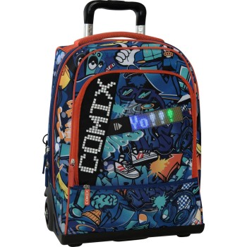 Zaino Trolley Premium COMIX Bright Blu | Cloclorinda.it