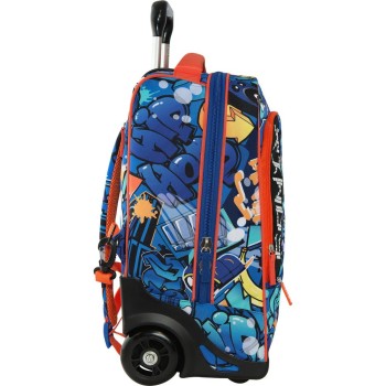 Zaino Trolley Premium COMIX Bright Blu | Cloclorinda.it