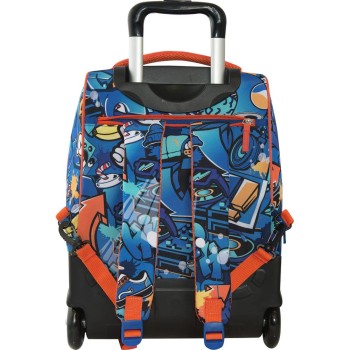 Zaino Trolley Premium COMIX Bright Blu | Cloclorinda.it