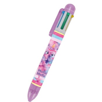 Penna sfera 6 colori mofumofu | Cloclorinda.it