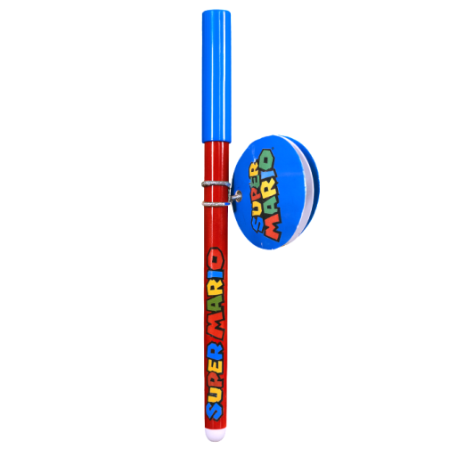 Penna Gel Cancellabile SuperMario  | Cloclorinda.it