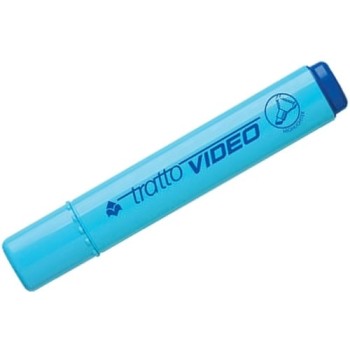 Evidenziatori Tratto Video Azzurro | Cloclorinda.it