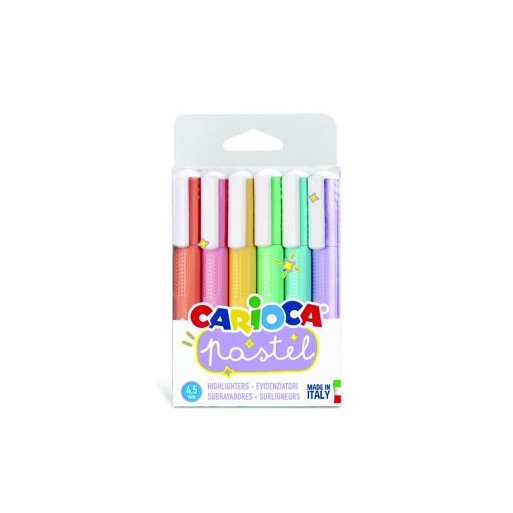 Carioca Evidenziatori Memory Pastel | Cloclorinda.it