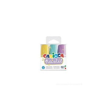 Carioca Evidenziatori Minilight Pastel – Confezione 3 pz | Cloclorinda.it