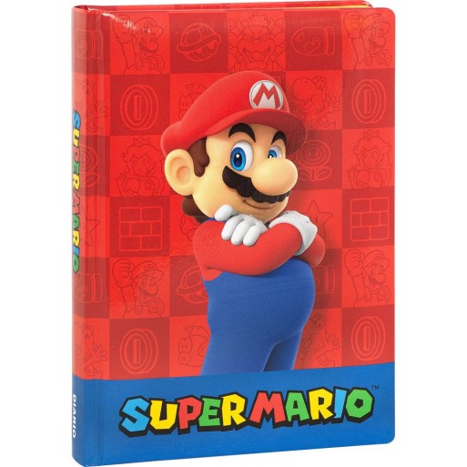 Diario 12 Mesi 2025/26 - Super Mario - Giornaliero Non Datato Rosso/Blu | Cloclorinda.it
