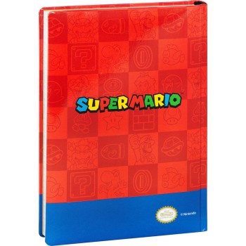 Diario 12 Mesi 2025/26 - Super Mario - Giornaliero Non Datato Rosso/Blu | Cloclorinda.it