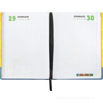 Diario 12 mesi Yoshi non datato | Cloclorinda.it