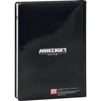 Diario 12 Mesi 2025/26 - Minecraft - Giornaliero Non Datato Nero | Cloclorinda.it