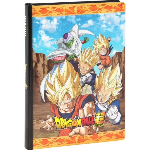 Diario 12 Mesi 2025/26 - Dragon Ball - Giornaliero Non Datato Nero | Cloclorinda.it