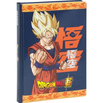 Diario 12 Mesi 2025/26 - Dragon Ball - Giornaliero Non Datato Blu | Cloclorinda.it