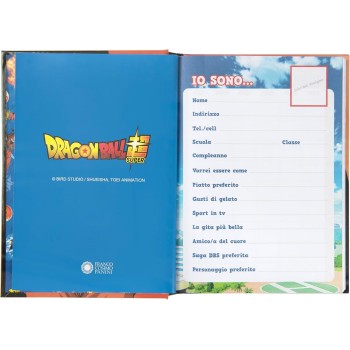 Diario 12 Mesi  - Dragon Ball - Giornaliero Non Datato | Cloclorinda.it