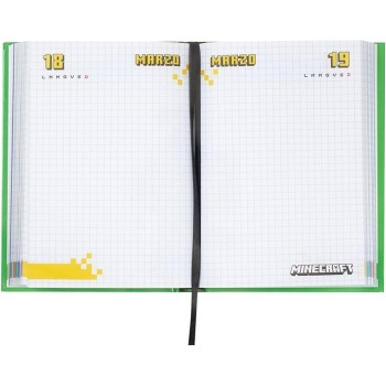 Diario 12 Mesi - Minecraft - Giornaliero Non Datato | Cloclorinda.it