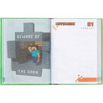 Diario 12 Mesi - Minecraft - Giornaliero Non Datato | Cloclorinda.it