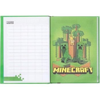 Diario 12 Mesi - Minecraft - Giornaliero Non Datato | Cloclorinda.it