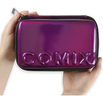 Astuccio Maxi Zip COMIX Viola | Cloclorinda.it
