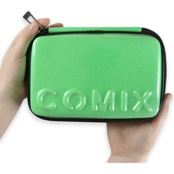 Astuccio Maxi Zip COMIX Verde | Cloclorinda.it