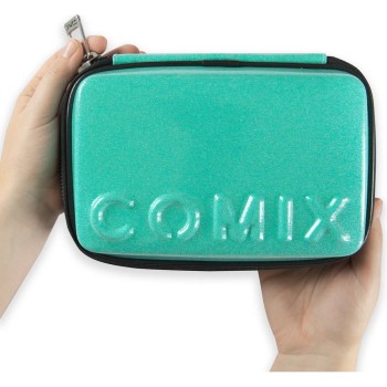 Astuccio Maxi Zip COMIX Turchese | Cloclorinda.it