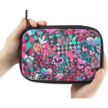 Astuccio Maxi Zip COMIX Ultra Bright Rosa | Cloclorinda.it