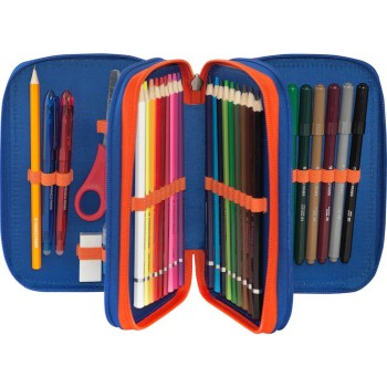 Astuccio 3 Zip COMIX Bright Blu | Cloclorinda.it